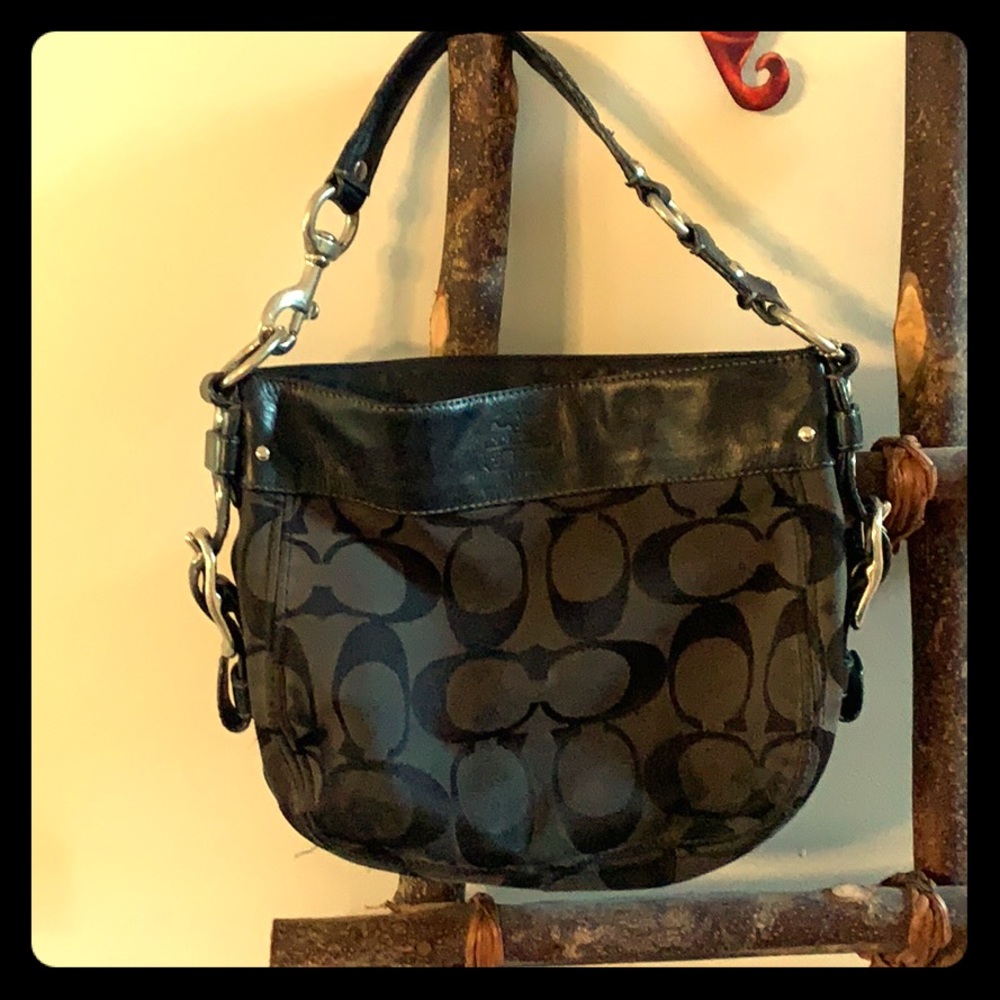 Black Coach Satchel